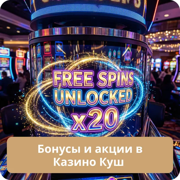 Бонусы и акции от Казино Куш